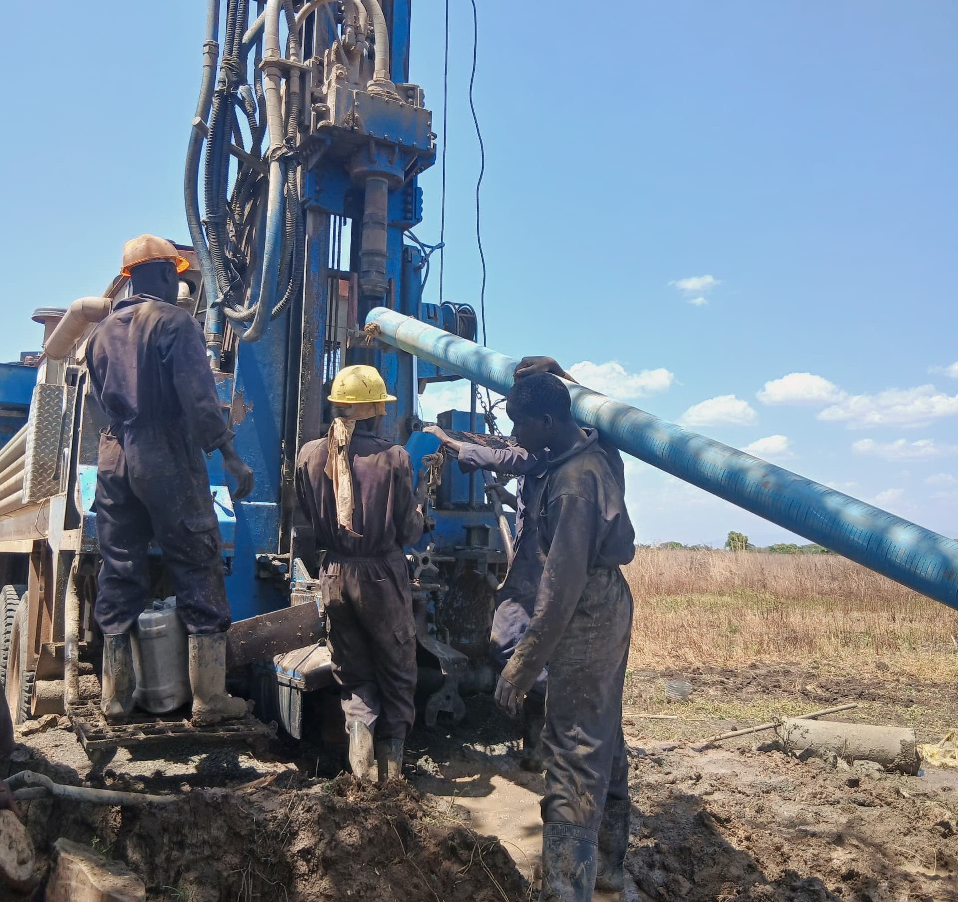 Borehole drilling operation